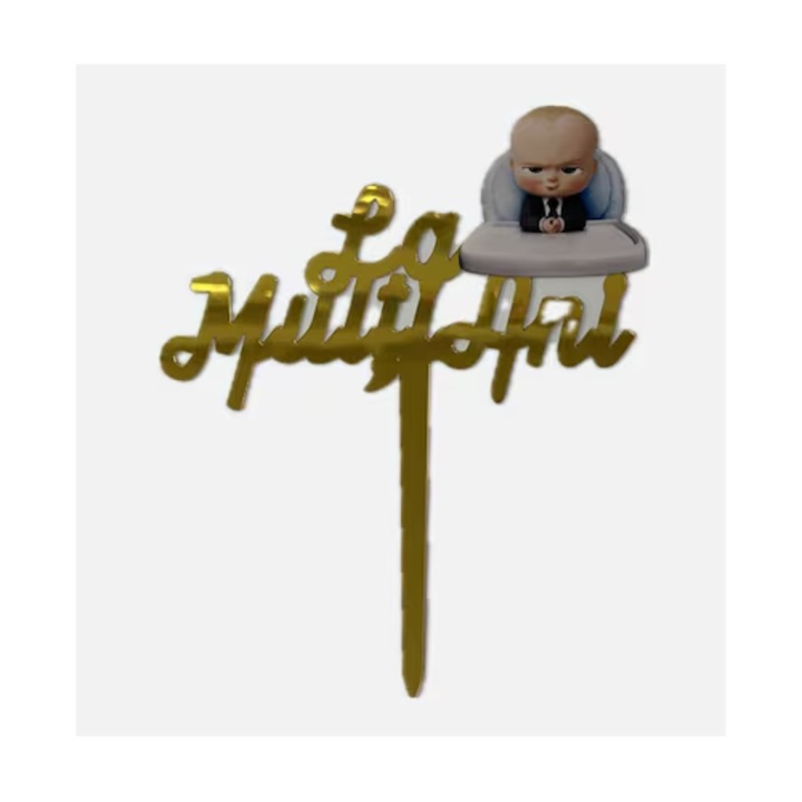 Topper Tort Domi Party & Gifts La Multi Ani, acrilica, 17x14cm