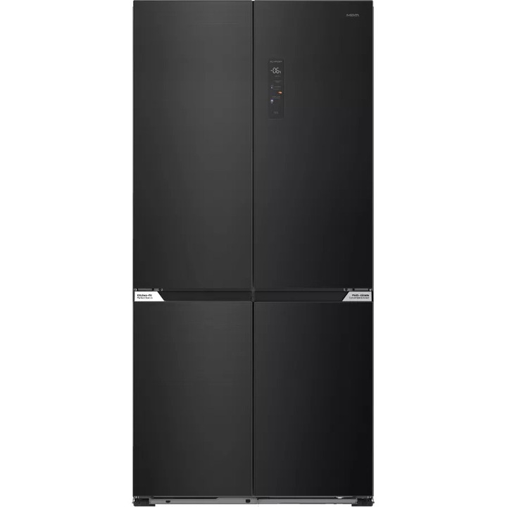 Frigider side by side, MPM MPM-503-SSI-10, 505L, No Frost, inox închis, 190x70x70cm