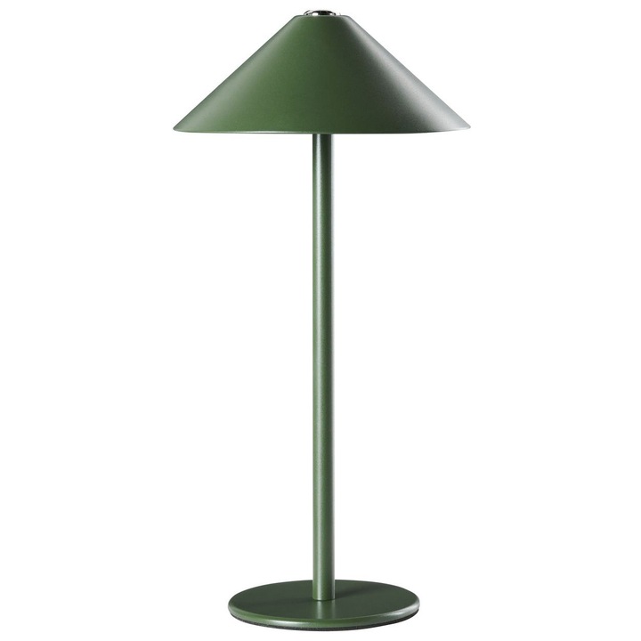 Vezeték nélküli LED asztali lámpa Modjo Dimmer funkcióval Fém Zöld