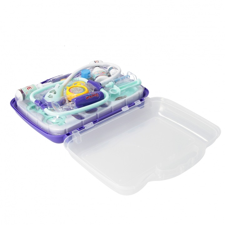 Комплект за доктор за деца, Mega Creative, пълен комплект, многоцветен, 28x22x7см