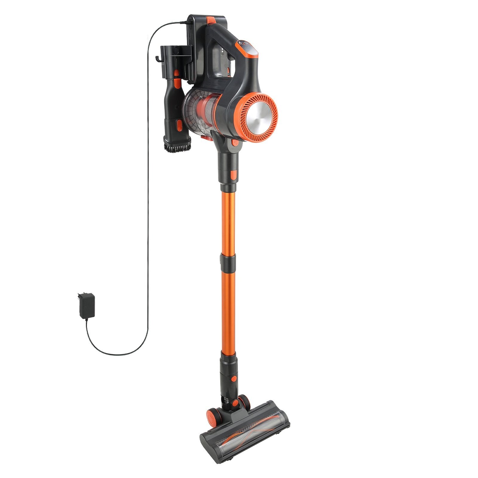 Aspirator vertical fără fir, 40 kPa, autonomie 47 minute, cu perie anti-încâlcare, multicolor, 128x245x240mm
