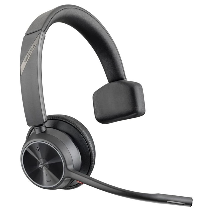 Casti Bluetooth Poly Voyager 4310 UC, microfon, negru