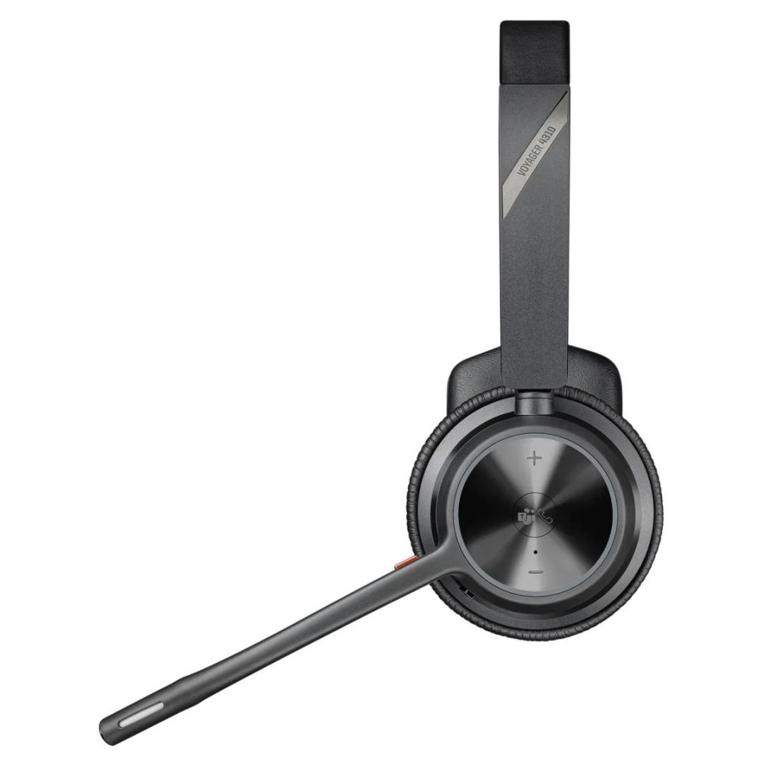 Casti Bluetooth Poly Voyager 4310 UC, microfon, negru