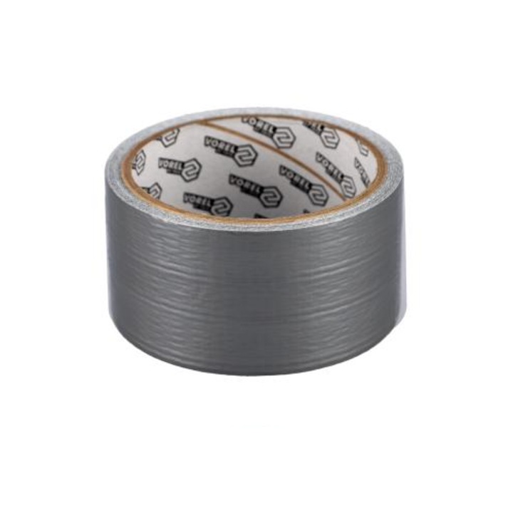 Banda adezivă Vorel Duct 48mm x 10m, bumbac-poliester