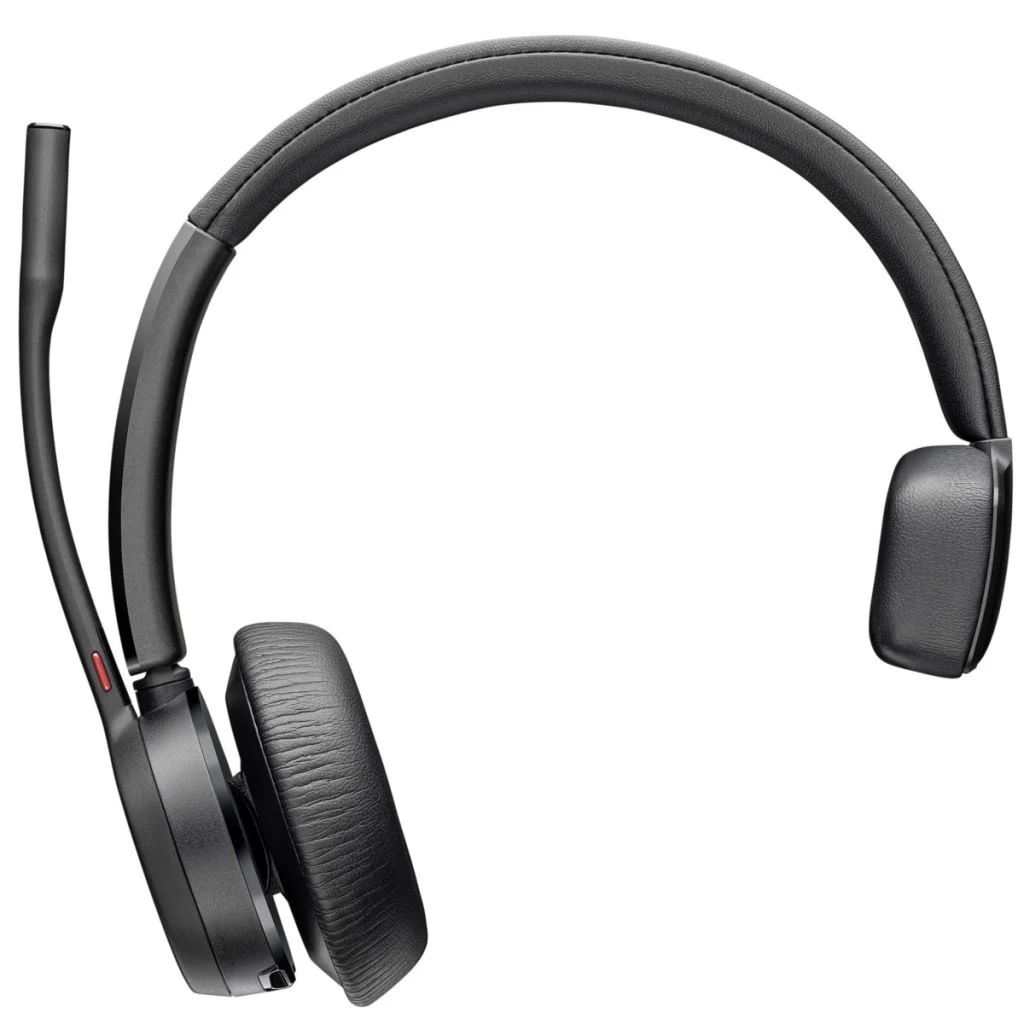 Casti Bluetooth Poly Voyager 4310 UC, microfon, negru