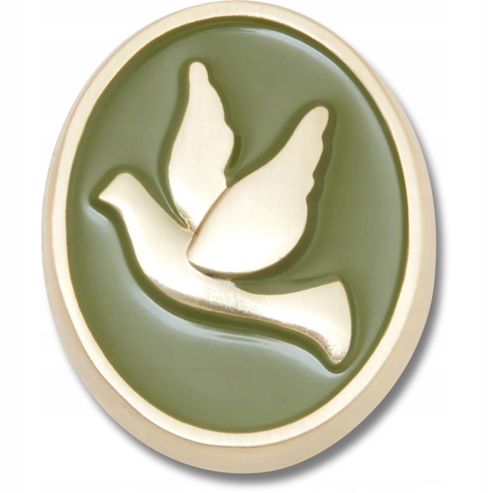 Accesoriu pentru incaltaminte, Crocs, Jibbitz Dove Cameo, Multicolor, 1 bucata