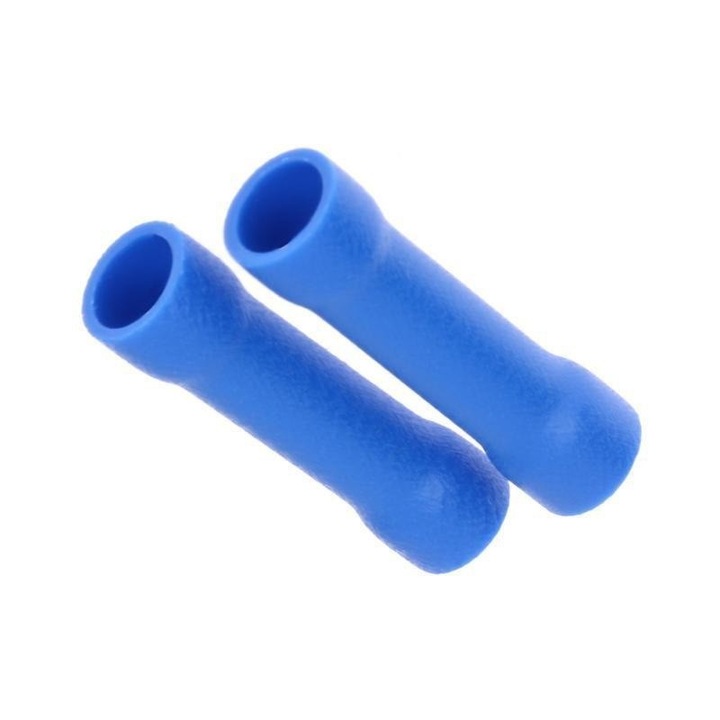 Papuci electrici, set 100 buc, 2, 5mm, albastri