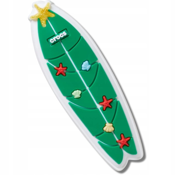 Accesoriu pentru incaltaminte, Crocs, Jibbitz Holiday Surfboard, Multicolor, 1 bucata