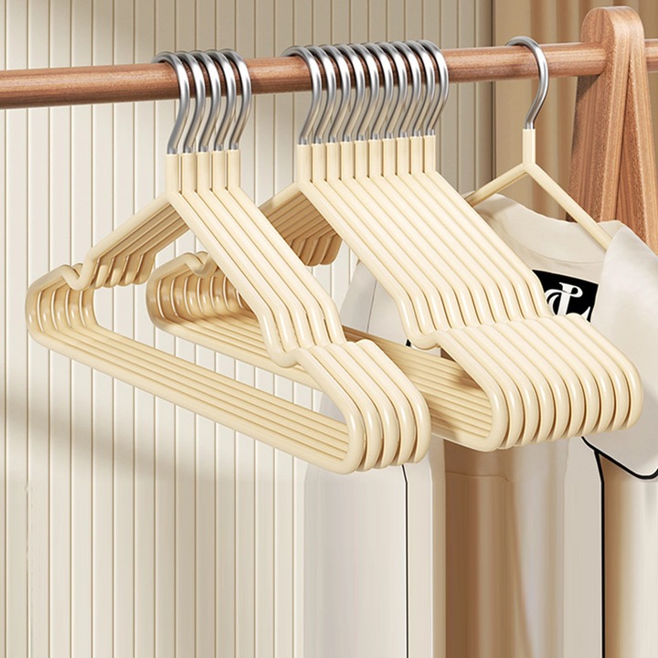 Set 10 umerase metalice VANTHEIR alb