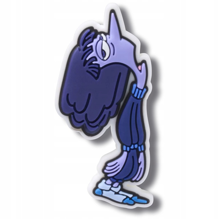 Accesoriu pentru incaltaminte, Crocs, Jibbitz Pixar Inside Out Ennui, Multicolor, 1 bucata