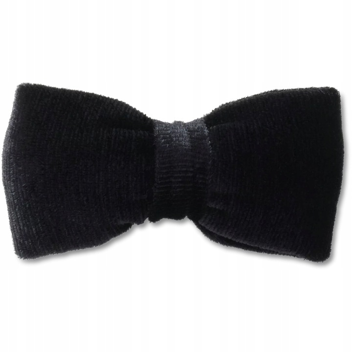 Accesoriu pentru incaltaminte, Crocs, Jibbitz Black Velvet Bow, Multicolor, 1 bucata