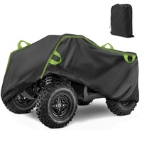 Husa ATV, Aiorber, impermeabila, anti-UV, cu benzi reflectorizante, negru, 256x110x120cm