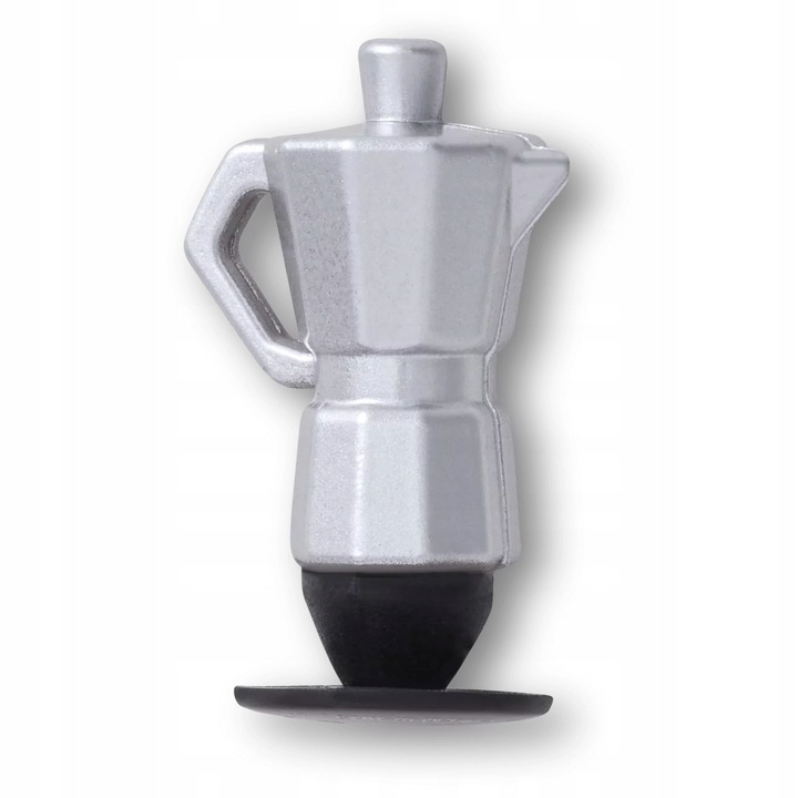 Accesoriu pentru incaltaminte, Crocs, Jibbitz 3D Coffee Percolator, Multicolor, 1 bucata