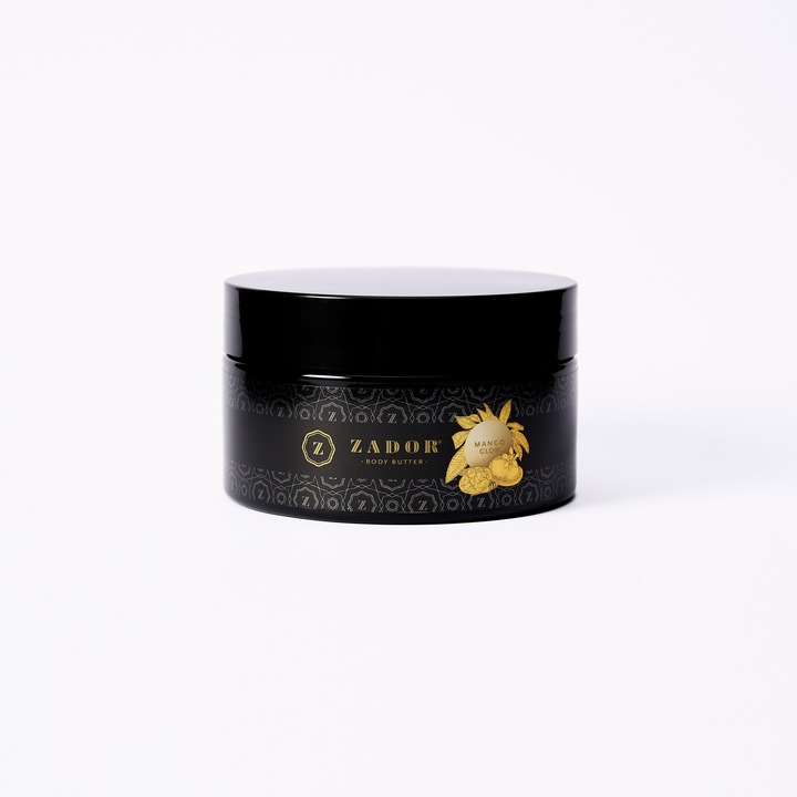 Unt de corp, ZADOR, Mango Glow, 200 mL, textura bogata, hidratare intensa