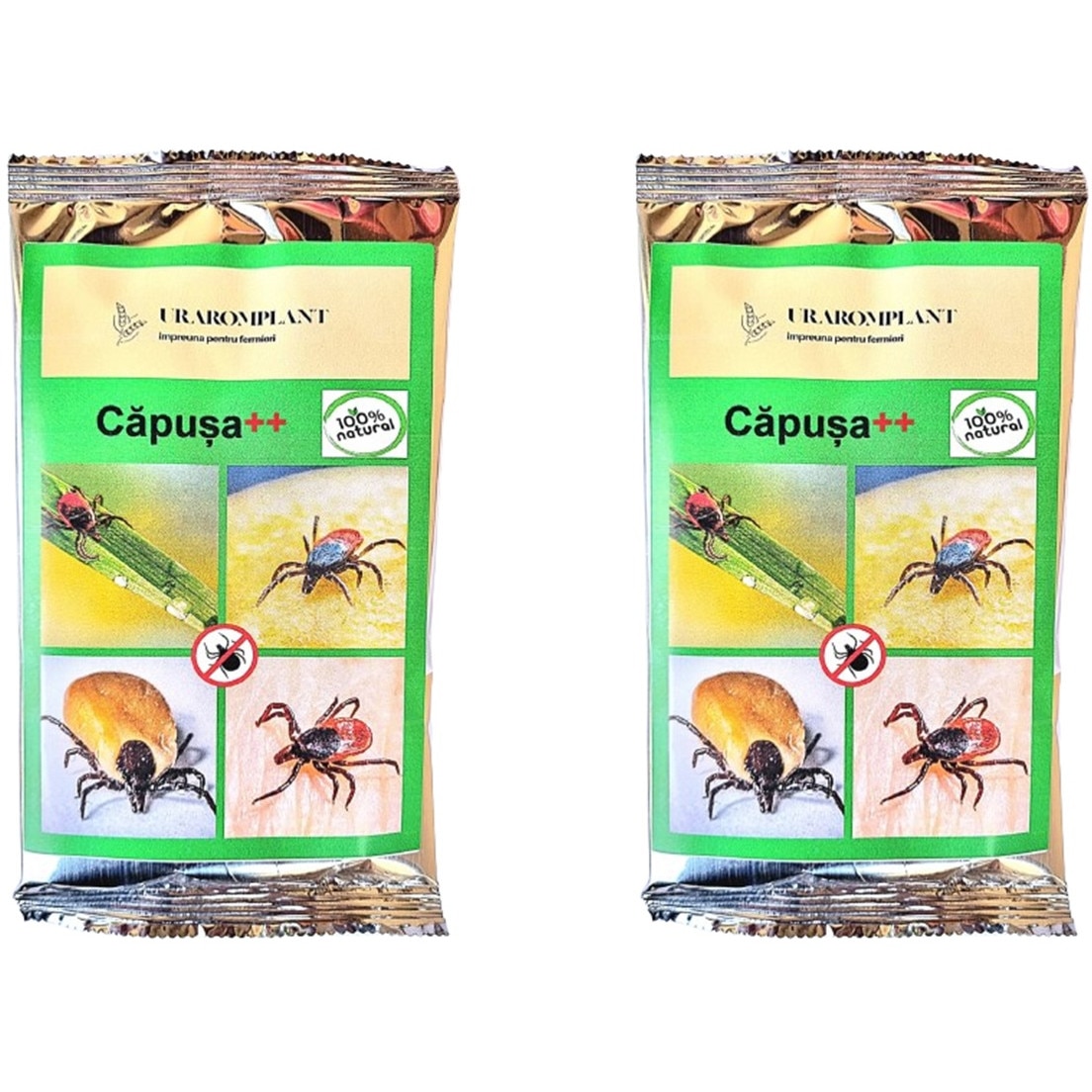 Solutie anti Capuse, natural, repelent, organic 100%, Capusa++, 102g ...