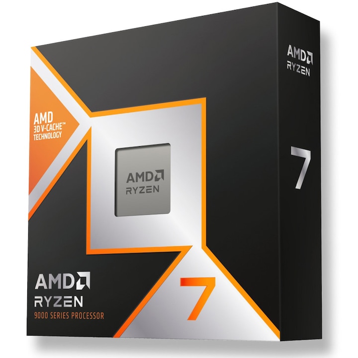 Процесор AMD Ryzen™ 7 9850X3D, 104MB, 4.7/5.6GHz Boost, Socket AM5, Radeon Graphics