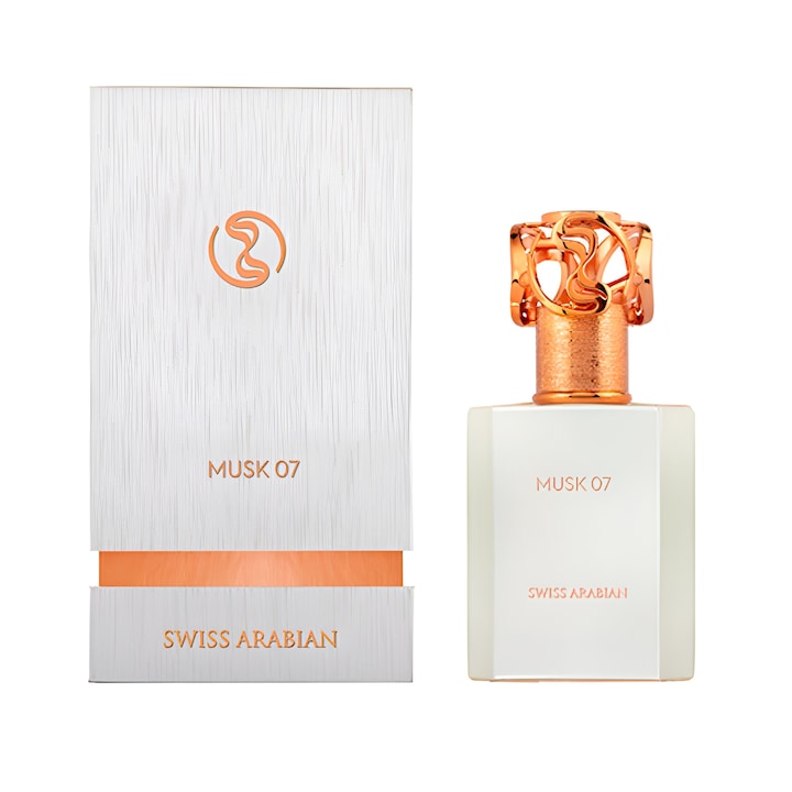 Musk 07 Swiss Arabian, Apa de Parfum unisex, floral-moscata, 50ml