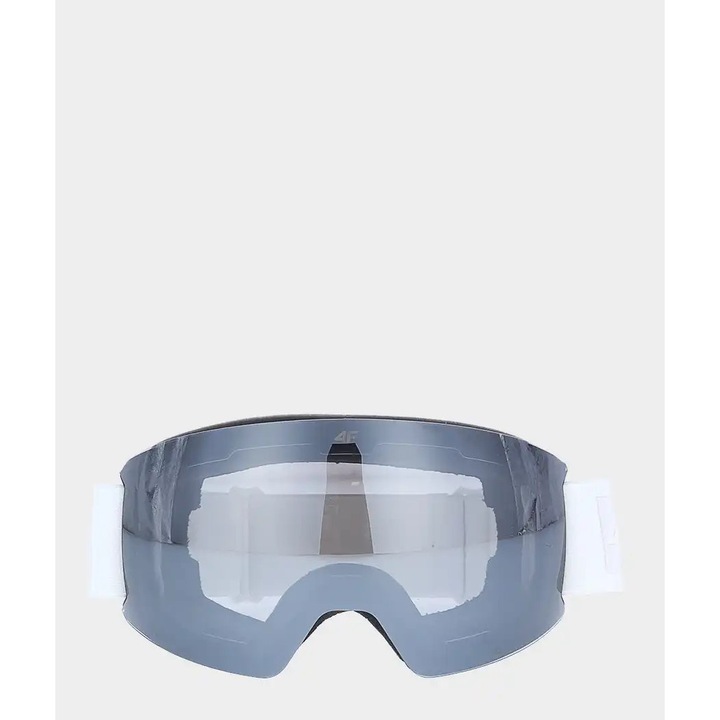 Ochelari schi 4F U063, Alb, 1-M (ONE SIZE)