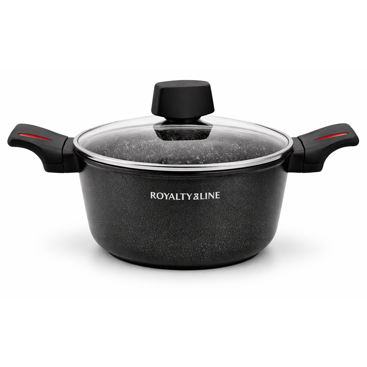 Oala Royalty Line 24 cm cu capac sticla