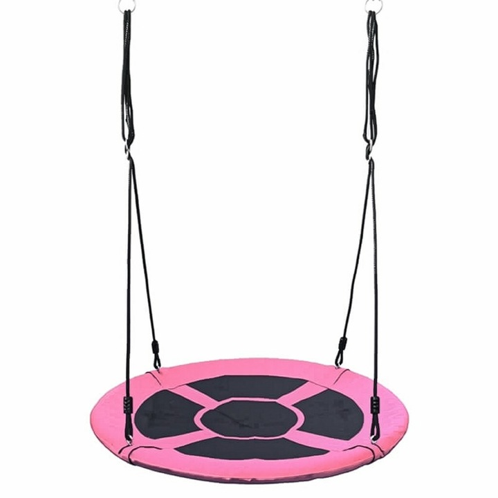 Gyermekhinta, Baby Mix, Nest Swing fészekhinta 100 cm, rózsaszín, max 150 kg