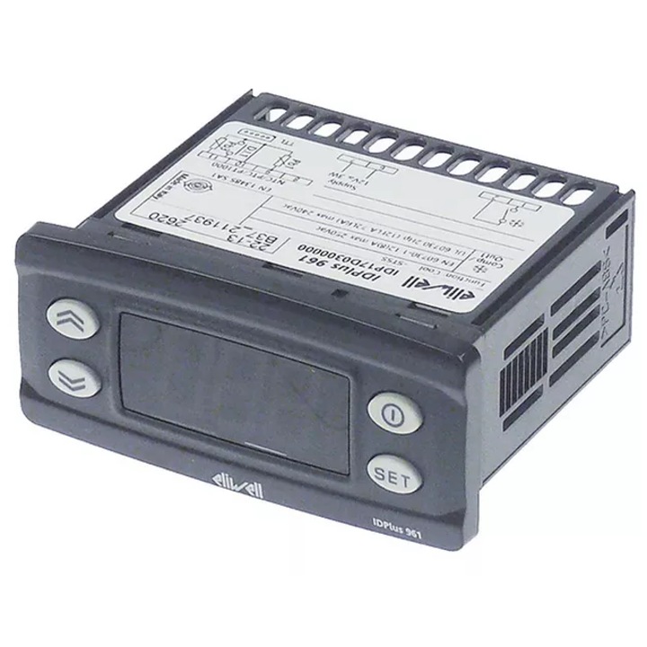 Controler temperatura Eliwell IDPLUS 961 pentru dulap frigorific, 71x29mm, -5...55°C, 230Vac
