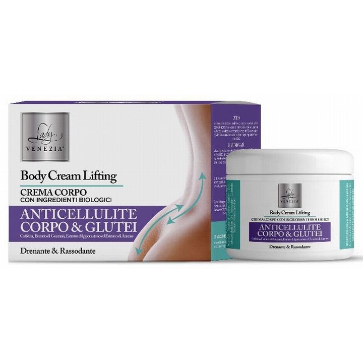 Testápoló, Lady Venezia, cellulit elleni, 250 ml, normál bőrre