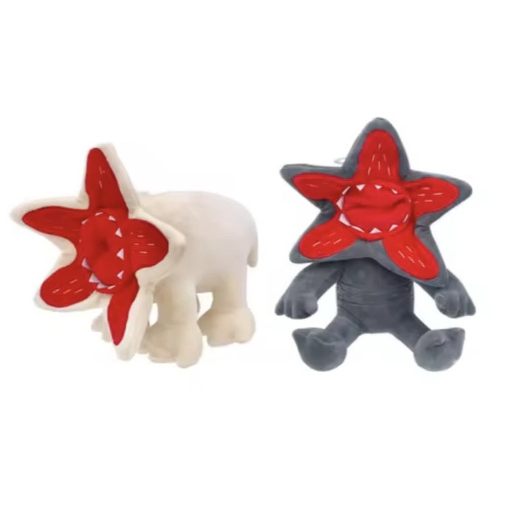 2 db Demogorgon és Demodog plüssjáték készlet, Bimbimbo, 25 cm, többszínű