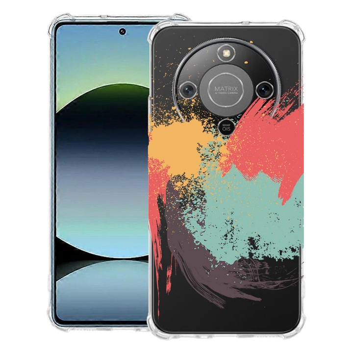 BestCase® Husa Anti Shock 1.5mm Compatibila cu Honor Magic8 Lite, cu Design Painting, Reinforced 4 Corners, 3128364 AS 44