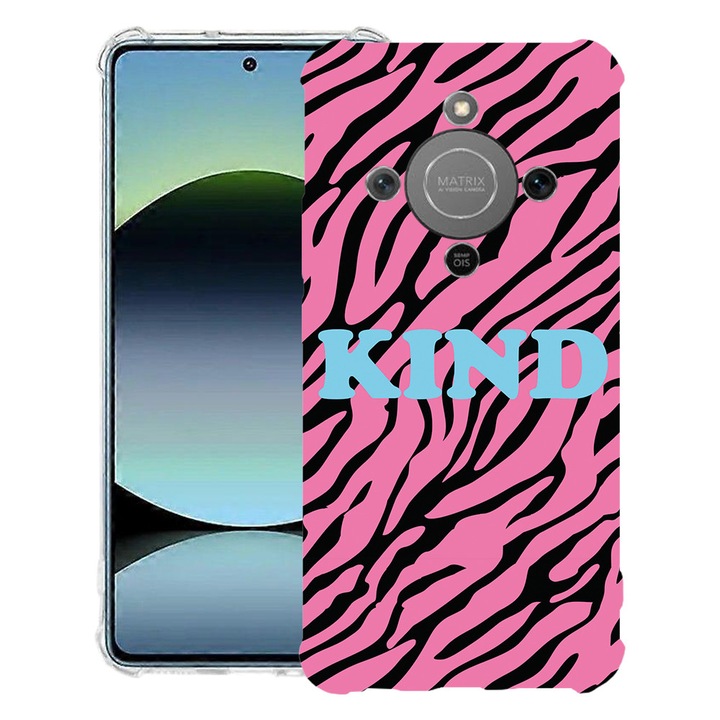 BestCase® Husa Anti Shock 1.5mm Compatibila cu Honor Magic8 Lite, cu Design Kind, Reinforced 4 Corners, 3128364 AS 1872