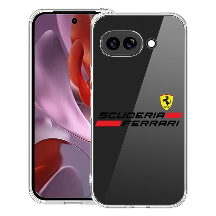 BestCase® Husa Anti Shock 1.5mm Compatibila cu Google Pixel 10a, cu Design Scuderia, Reinforced 4 Corners, 3128359 AS 1886