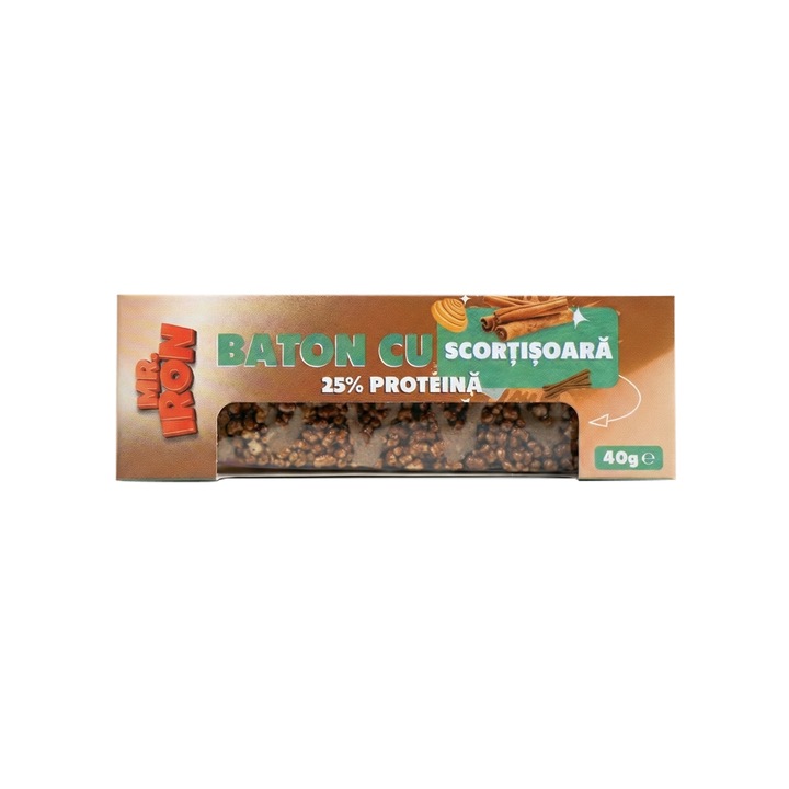 4 броя протеинови блокчета с 25% протеин, без добавена захар, естествено подсладени, с намалено съдържание на въглехидрати, без глутен, веган и богати на фибри - с канела