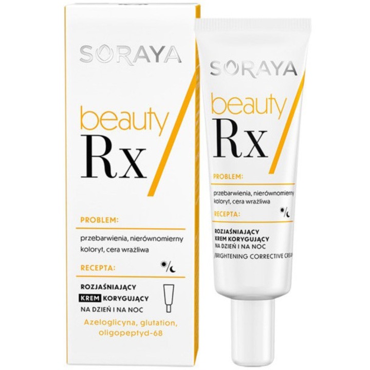 Крем при дисколорация Soraya Beauty RX, Намаляване на пигментни петна, 50 мл