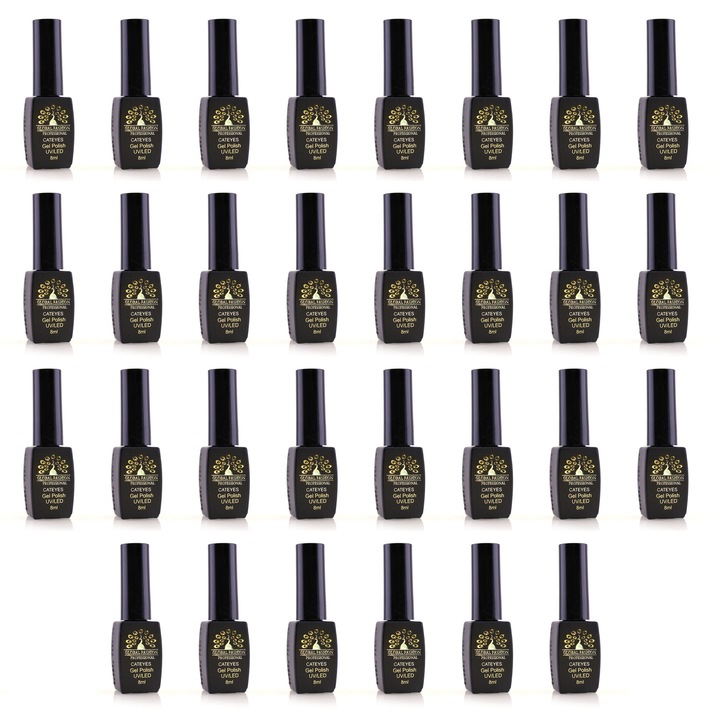 Kit de oja semipermanenta Cat eyes 8ml, 30 buc