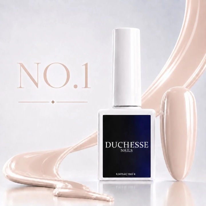Oja Semipermanenta Unghii, HEMA & TPO FREE, Nuanta No.1, 10 ml