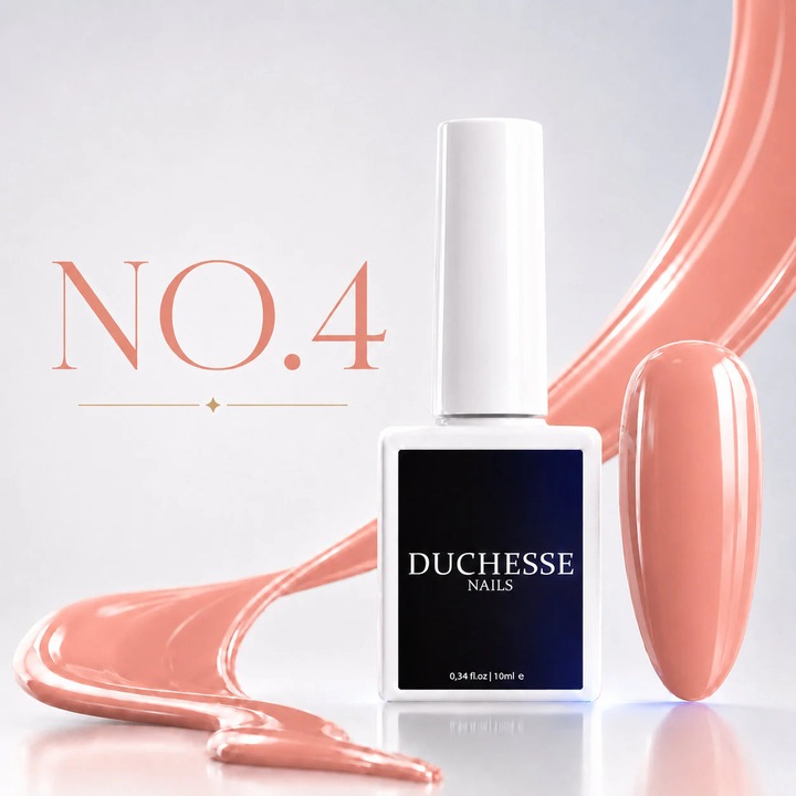 Oja Semipermanenta Unghii, HEMA & TPO FREE, Nuanta No.4, 10 ml
