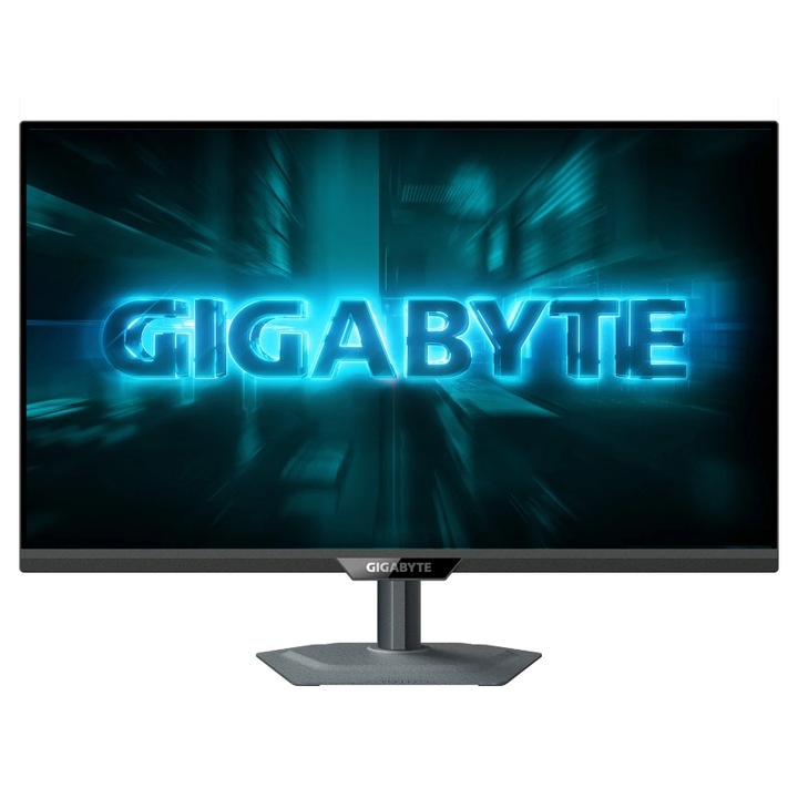Монитор 27'' GIGABYTE G27UP, Edge-Lit LED, IPS, 3840x2160, 1 x DisplayPort 1.4, 1 x Audio Out, 2 x HDMI 2.1, 1 x USB Type-C Upstream захранващ порт, 1 x USB 2.0 Downstream