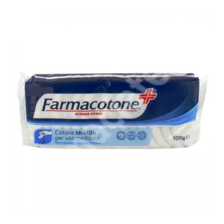 Farmacotone hidrofil vatta orvosi használatra, 100 g