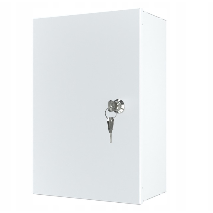 Fém ház telekommunikációs dobozhoz, TPR 2 elosztótábla, 20x30x12cm