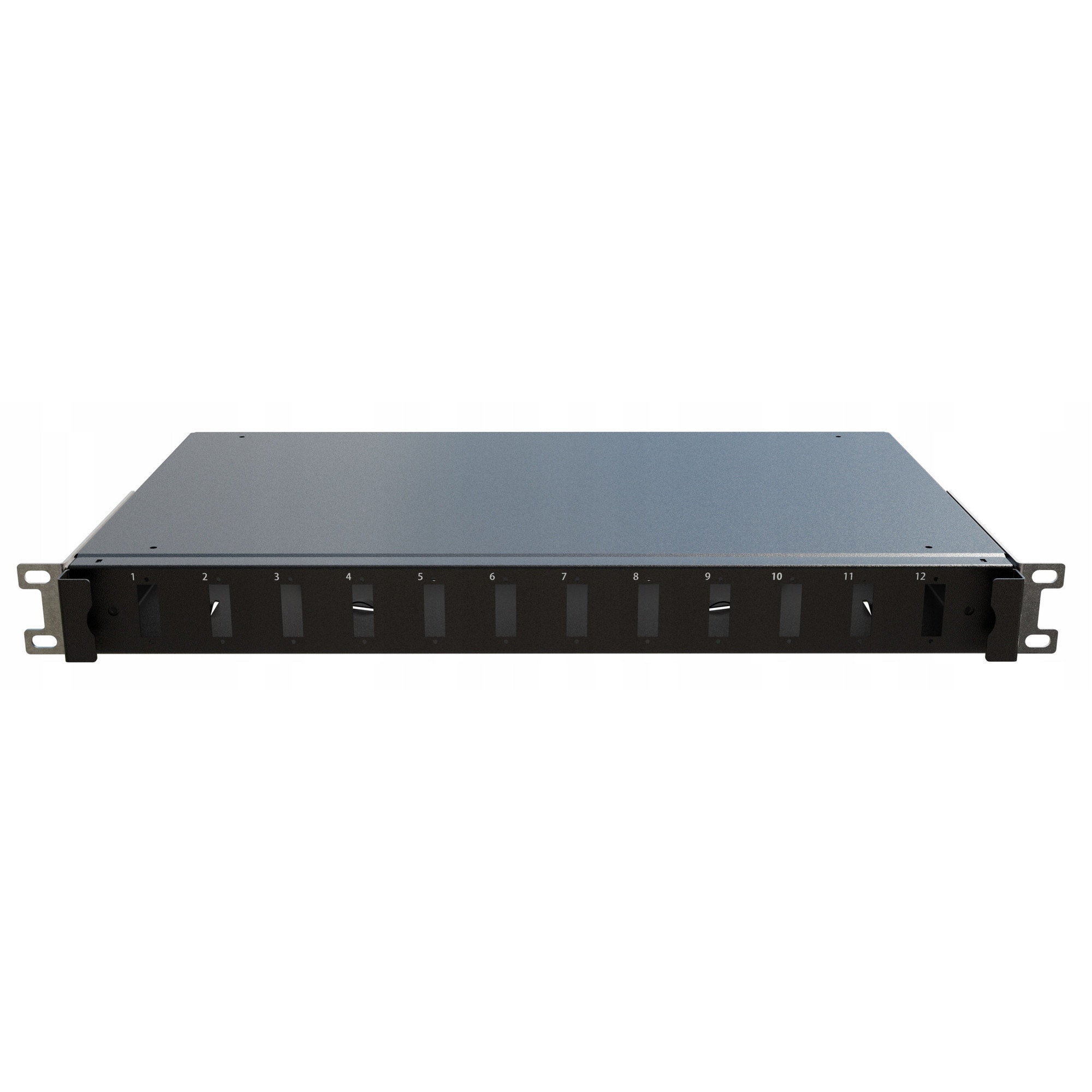 Cu Unit Rack Cutie de distributie cu fibra optica, sertar rack 19