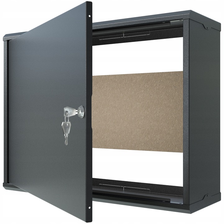 Fém multimédia elosztó doboz burkolata 54x42x18cm, felületre szerelhető