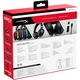 Casti gaming wireless HyperX Cloud Flight 2, iluminare RGB personalizabila cu placute detasabile pentru cupe, autonomie max 100 ore, 2.4GHz/Bluetooth, software NGENUITY, Instant Pair cu anumite laptopuri OMEN, multiplatforma, drivere 50 mm, negru