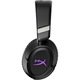 Casti gaming wireless HyperX Cloud Flight 2, iluminare RGB personalizabila cu placute detasabile pentru cupe, autonomie max 100 ore, 2.4GHz/Bluetooth, software NGENUITY, Instant Pair cu anumite laptopuri OMEN, multiplatforma, drivere 50 mm, negru