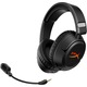 Casti gaming wireless HyperX Cloud Flight 2, iluminare RGB personalizabila cu placute detasabile pentru cupe, autonomie max 100 ore, 2.4GHz/Bluetooth, software NGENUITY, Instant Pair cu anumite laptopuri OMEN, multiplatforma, drivere 50 mm, negru
