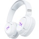 Casti gaming wireless HyperX Cloud Flight 2, iluminare RGB personalizabila cu placute detasabile pentru cupe, autonomie max 100 ore, 2.4GHz/Bluetooth, software NGENUITY, Instant Pair cu anumite laptopuri OMEN, multiplatforma, drivere 50 mm, alb