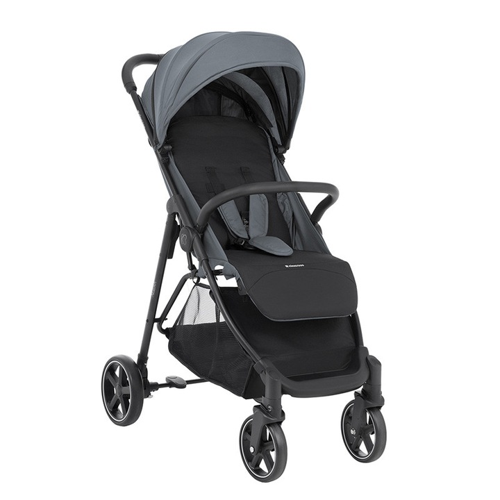 Спортна количка Kikka Boo Alexa, сгъваема, светлосив, 73x50,5x102см, 7,6 кг