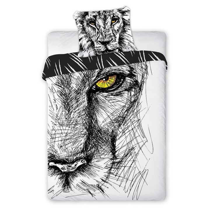 Ágyneműhuzat, Faro, 3038 mintás, pamut, 160x200cm