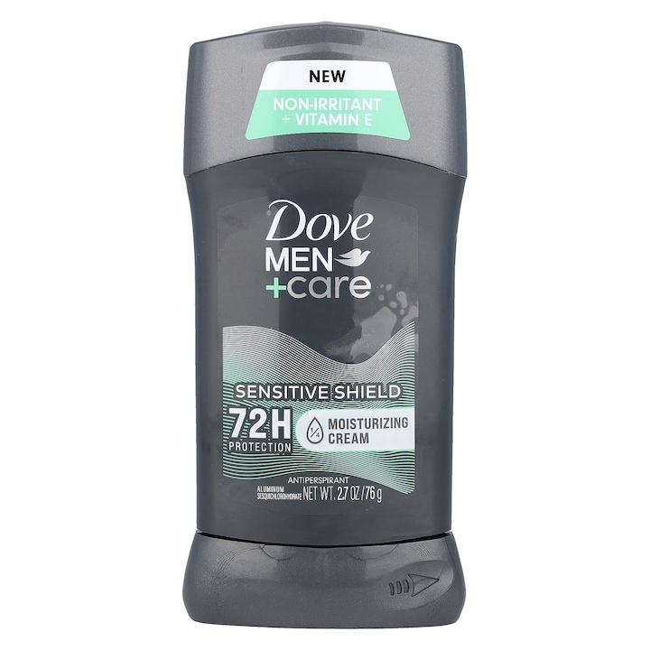 Deodorant antiperspirant, Dove, Men+Care, protectie sensibila, 76 g