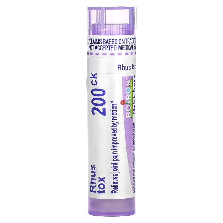 Boiron, Rhus Tox, 200 CK, set 80 granule, pentru dureri articulare