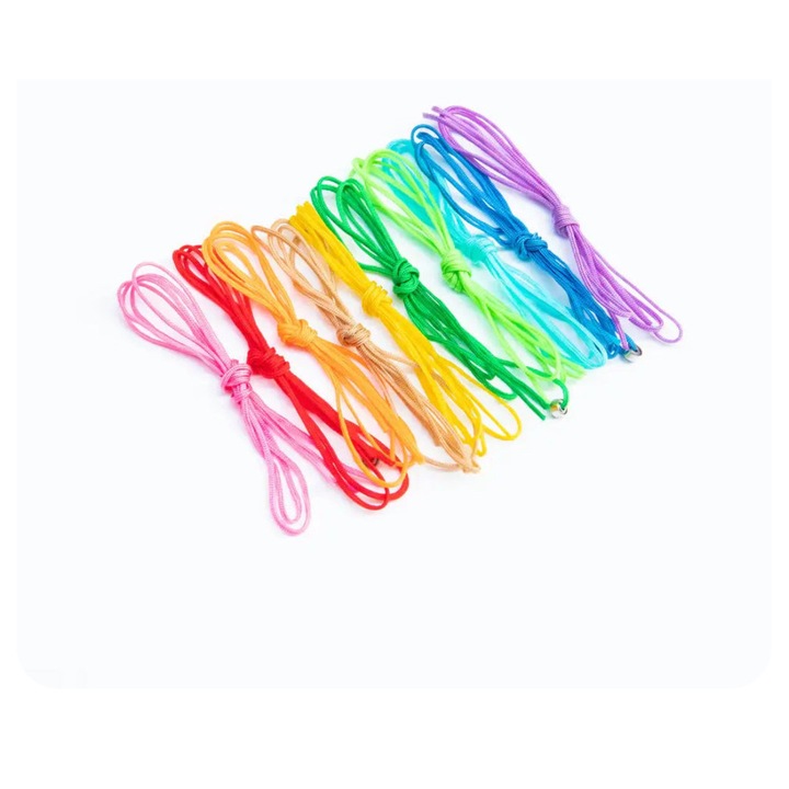 Set 2 ate pentru kendama, ata kendama rezerva, multicolor, blindbox, 60cm, BimBimBo