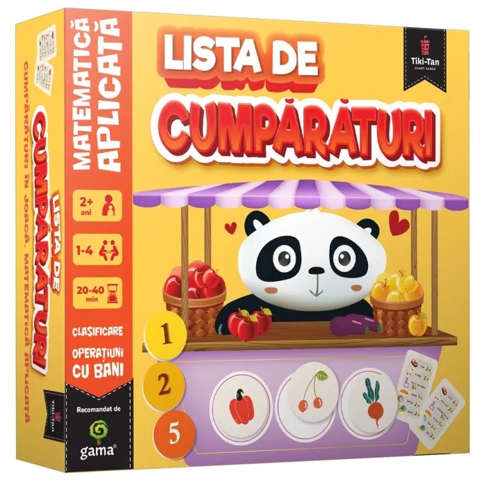 Joc Tiki-Tan - Lista de cumparaturi, 1-4 jucatori, +2 ani